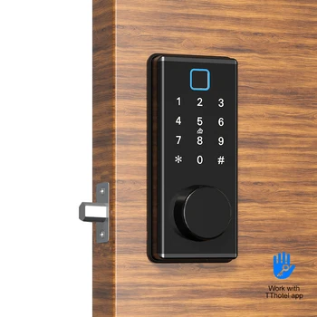 TTlock Bluetooth Умен Дом Заключване автоматично Заключване на Пръстови Отпечатъци, Система за Заключване на вратите RFID Влизане без ключ Режим на Преминаване на Неприкосновеността на личния живот Офис на Цифровия Заключване