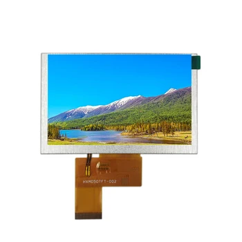 5,0 инчов цветен LCD дисплей 800x480 TFT LCD с интерфейс RGB платка на водача, автомобилни дисплей
