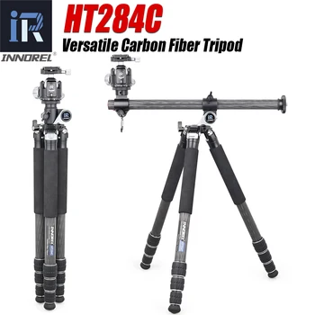 INNOREL HT284C Странично статив за камера 182 см с централната колона от въглеродни влакна, поставка за цифров slr камера с максимално натоварване 20 кг