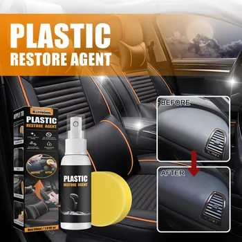 Средство за ремонт на автомобилни пластмаса, покритие на пластмасови детайли с кристали, средство за ремонт на автомобилни интериори, вътрешно покритие