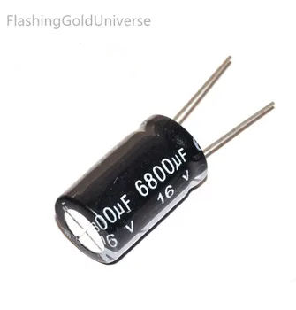 16 6800 6800 UF uf 16 В електролитни кондензатори Размер: 16*25 най-доброто качество, на новост origina