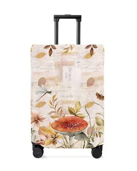 Есента гъби, цветя, Пеперуди, водни Кончета, чанта за багаж, еластичен калъф за съхранение на багаж, прахоустойчив калъф за куфара, аксесоари за пътуване