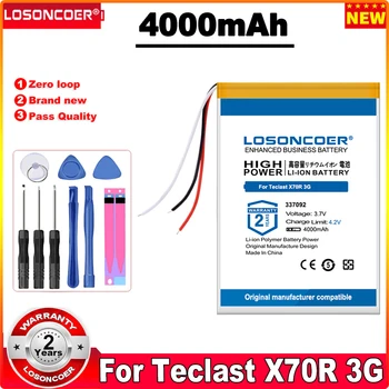 Батерия LOSONCOER 4000 ма 337092 за Teclast X70R 3G Tablet PC, нов