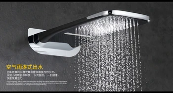 Продавам само хромирана дюза за душ от масивен месинг с две функции, стенни дюза за душ с дъждовно водопад в банята