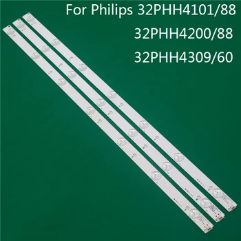 Подсветката на телевизора, за да Philips 32PHH4101/88 32PHH4200/88 32PHH4309/60 Led Светлини ленти Линейна Линия GJ-2K15 D2P5 D307-V1 V1.1