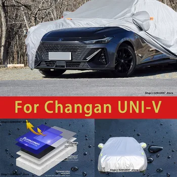 За changan UNI-V външна защита, пълни с автомобил сеат, снежната покривка, козирка, водоустойчива прахозащитен външни автомобилни аксесоари