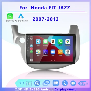 2 GB + 32 GB 2 din android авто радио, мултимедиен плеър, стерео Carplay Авто GPS навигация, WIFI без DVD за HONDA FIT (JAZZ 2007-2014