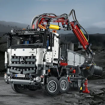 Arocses 3245, модел камион, градивен елемент, съвместими тухли, техническа серия 42043, играчката 
