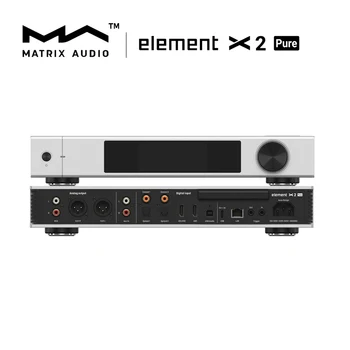 Matrix Element X2 чист музикален знаменца Roon Ready Player DLNA/UPnP Двоен усилвател на мощност ES9039PRO КПР