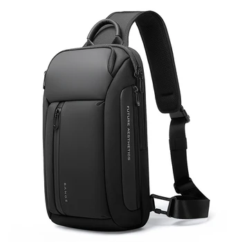 Chikage висококачествен водоустойчив мъжки нагрудная чанта с голям капацитет унисекс с едно рамо дизайнерски преносима чанта през рамо