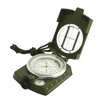K4580 точност ръководят американски компас многофункционален зелен военен компас Северен компас открит
