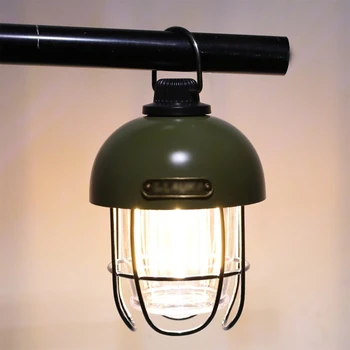 Походный лампа с регулируема яркост Преносими фенери Акумулаторни външните зелени