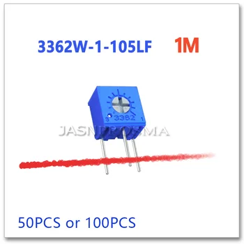 JASNPROSMA 3362W 50PCS вземане 100pcs 1M 105 3362W-1-105FL с регулируема точност