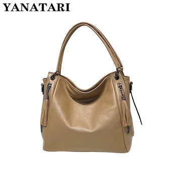 Дамски чанти-незабавни посланици YANATARI, дамска кожена чанта, чанта през рамо, жените дизайнерска чанта-тоут, чанта с горната дръжка, реколта