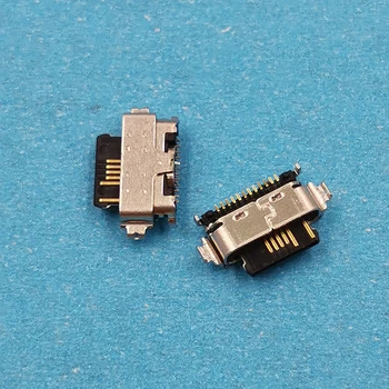 10 БР. Оригинален USB Порт За Зареждане на Док-станция За TCL 10 Pro T799H/10 SE T766H/10L T770H/Plex T780H Конектор За Зарядно устройство