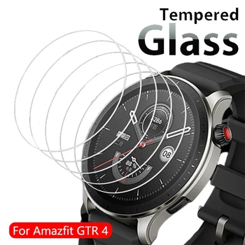 9H Закалено Стъкло за Amazfit GTR 4 3 Pro 42 мм 47 мм и Защитно фолио за екрана умни часа Amazfit Pace Verge Арес T-Rex Pro Стъклена филм
