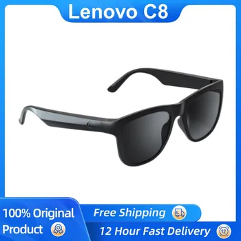 Умни очила Lenovo Lecoo C8, безжични слушалки Bluetooth 5.0, слънчеви очила, спортни слушалки на открито, музикални очила с защита от синевы