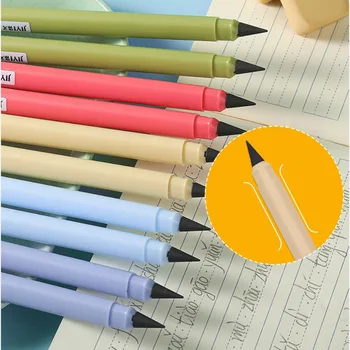 5 цветен вечен молив, безкраен авторът на пръчка, който да е лесно да се прекъсне, художествени инструменти за рисуване, канцеларски материали за учениците