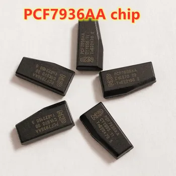 10 20 30 50 100шт Оригинален pcf7936aa ID46 Чип Транспондер PCF7936 Отключване ID 46 PCF 7936 актуализация PCF7936AS carbon auto чип