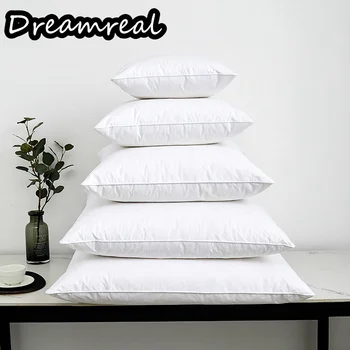 Възглавници за легла от бял Гъши Пера за Сън, Многоразмерный 5-Звезден Хотел, Мека възглавница за гърба, на Корема или на Страничните легла