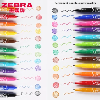 Японски перманентен маркер Zebra MO-120-MC, малко бицепс маслен дръжка, кука, линия, art cd, писалка за рисуване, стоки за бродерия, канцеларски материали