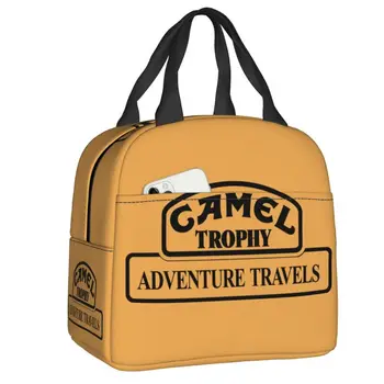 Camel Trophy Приключенски пътуване Изолирано чанта за обяд за жени е Топъл охладител Термална чанта за обяд Контейнер за пикник Чанта