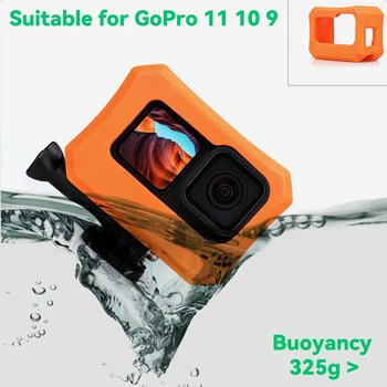 Плаващ калъф за GoPro Hero 11/10/9 Плаващ калъф с Аксесоари за гмуркане, сърф, wakeboarding GoPro Hero Gopro For 11