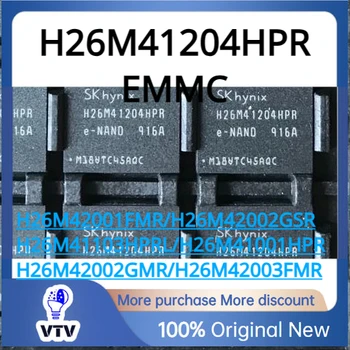 100% чисто Нов Оригинален Чип, интегрална схема H26M41204HPR EMMC Версия 5.1 BGA-153 H26M41204