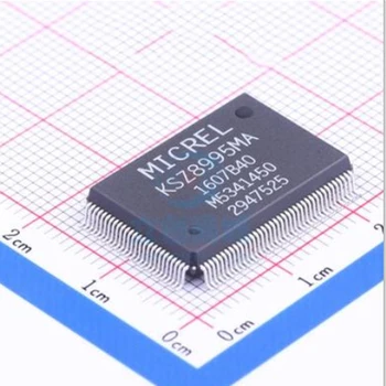 1 бр. KSZ8995MA KSZ8995 QFP128 Pin, абсолютно нов чип за управление на мрежата, SMD IC